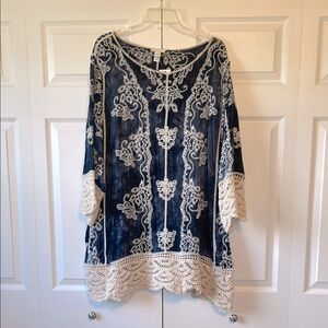 Embroidered Dress NWT